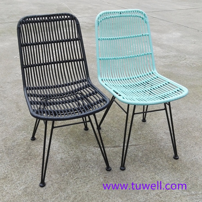 TW8714 Steel rattan chair