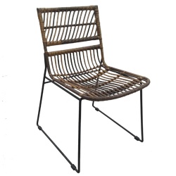 TW8759 aluminum Rattan Chair